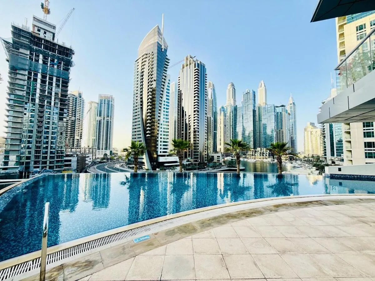 Stylish 1Bhk In Marina Steps To Metro & Marina Walk Apartment Dubai